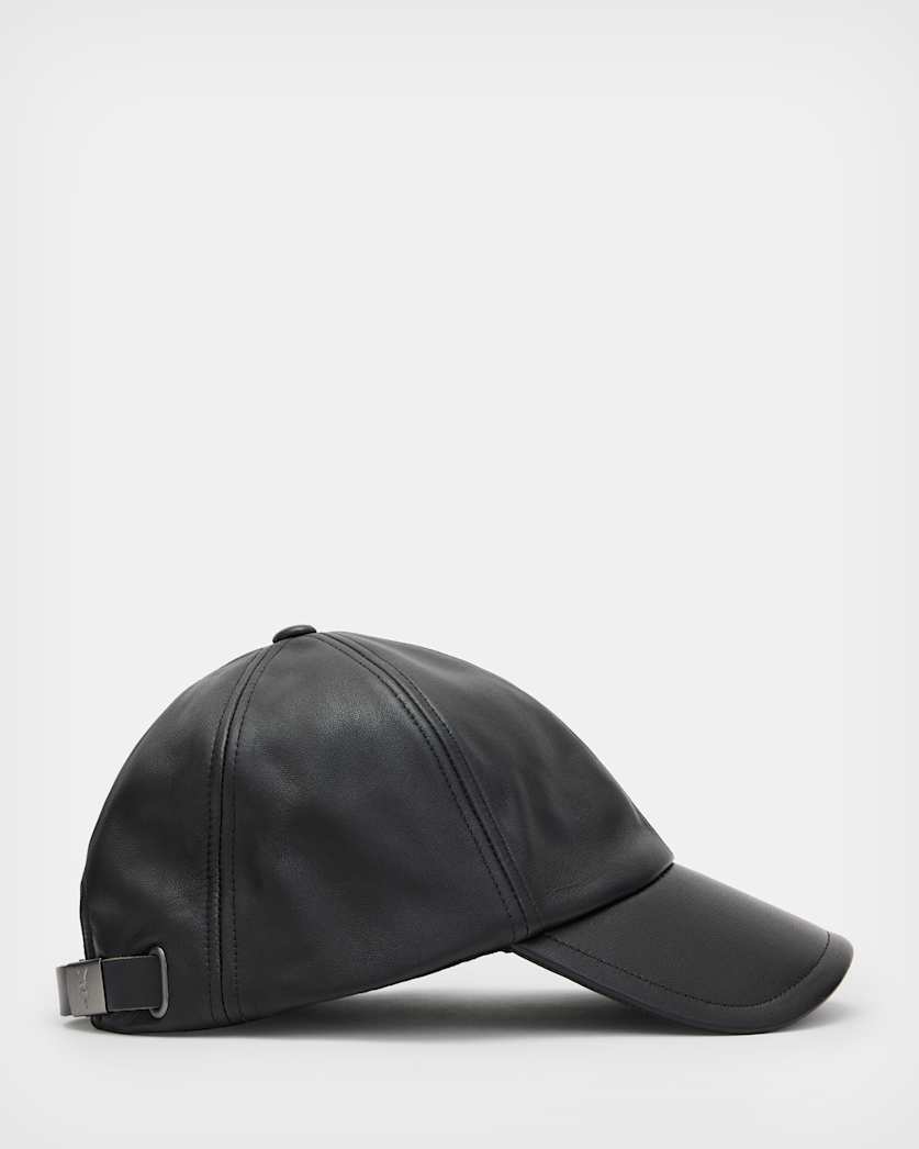 Ramskull Leather Baseball Cap