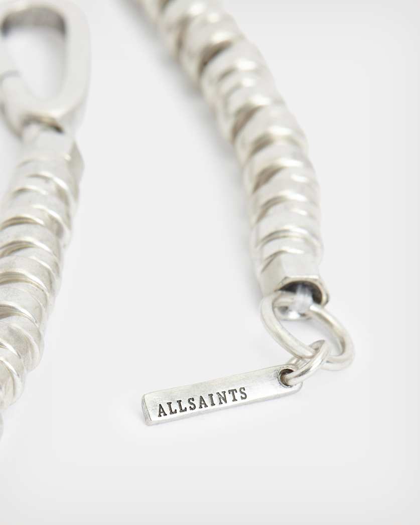 Colwyn Sterling Silver Bead Necklace