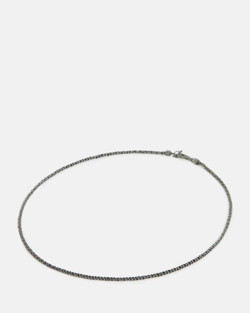 Rope Chain Sterling Silver Necklace