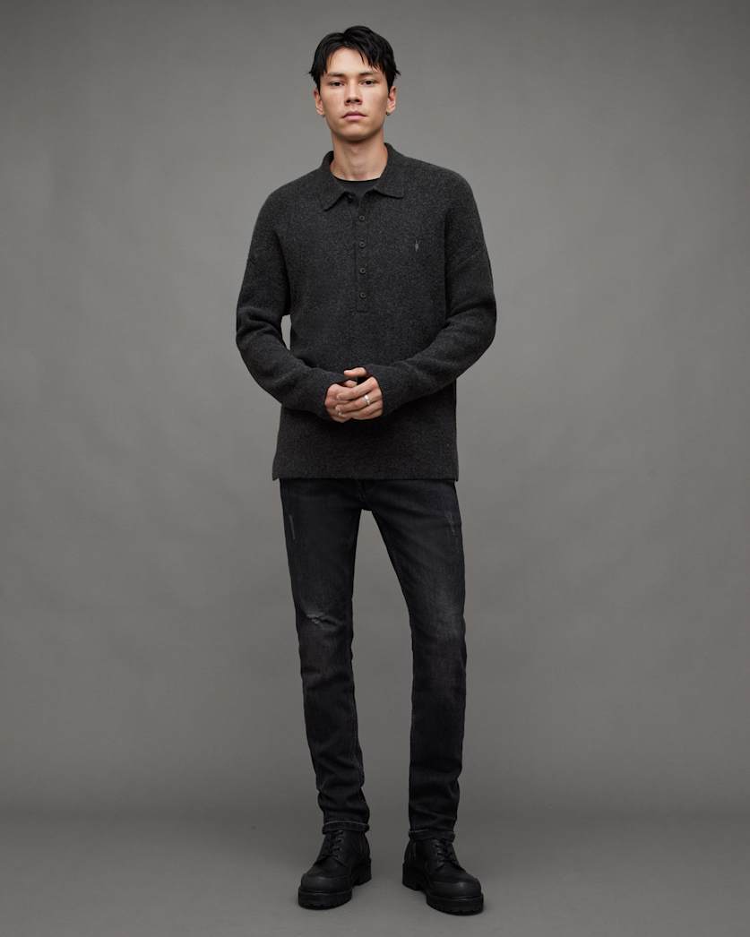 Shapley Long Sleeve Polo Neck Jumper