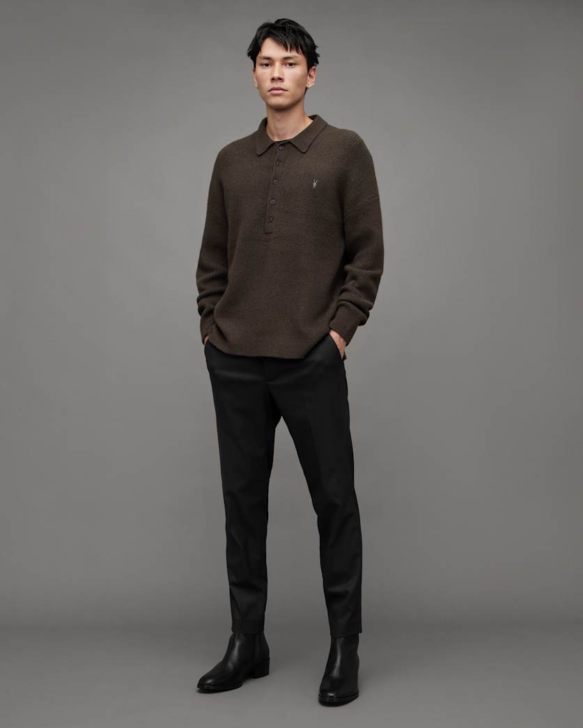 Shapley Long Sleeve Polo Neck Jumper