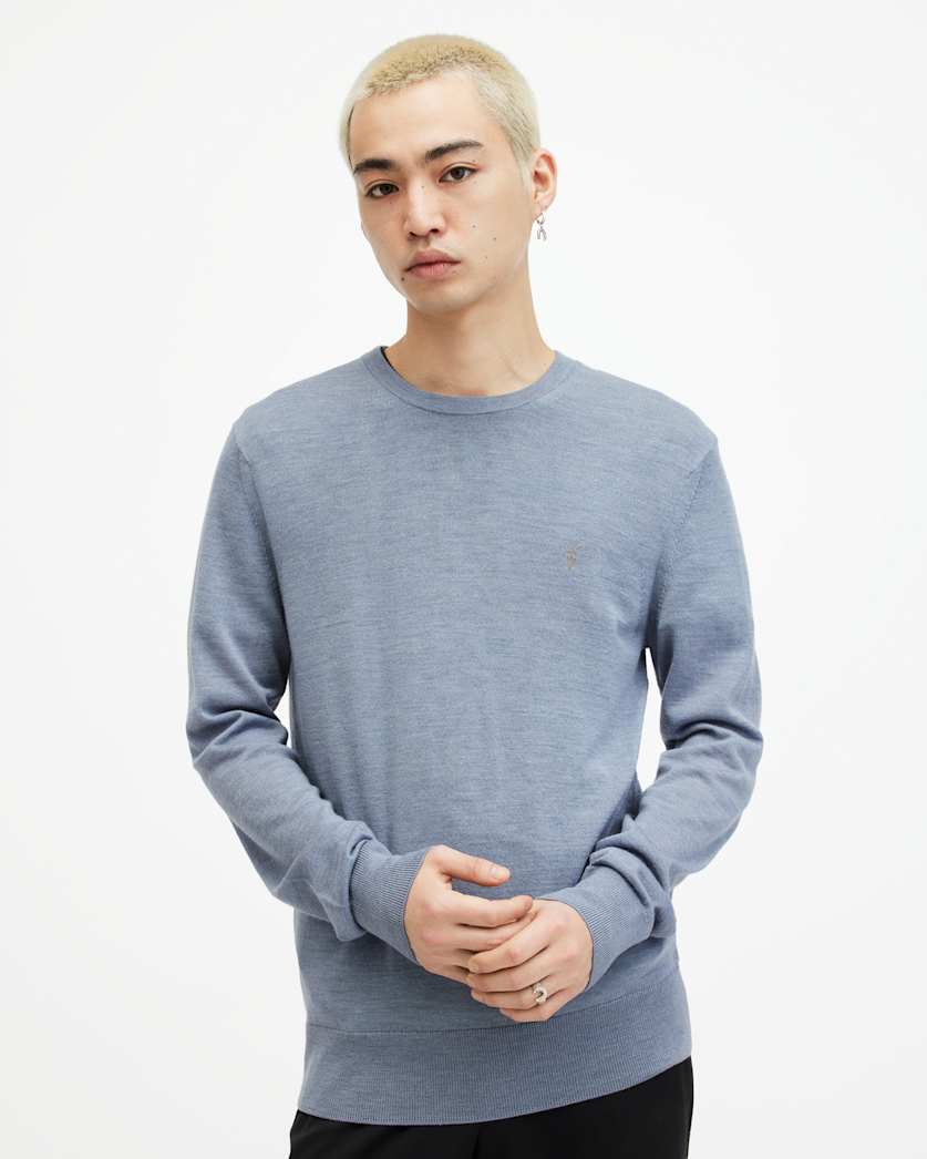 Mode Merino Crew Neck Ramskull Jumper