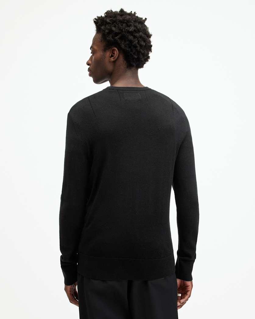 Mode Merino Crew Neck Ramskull Jumper