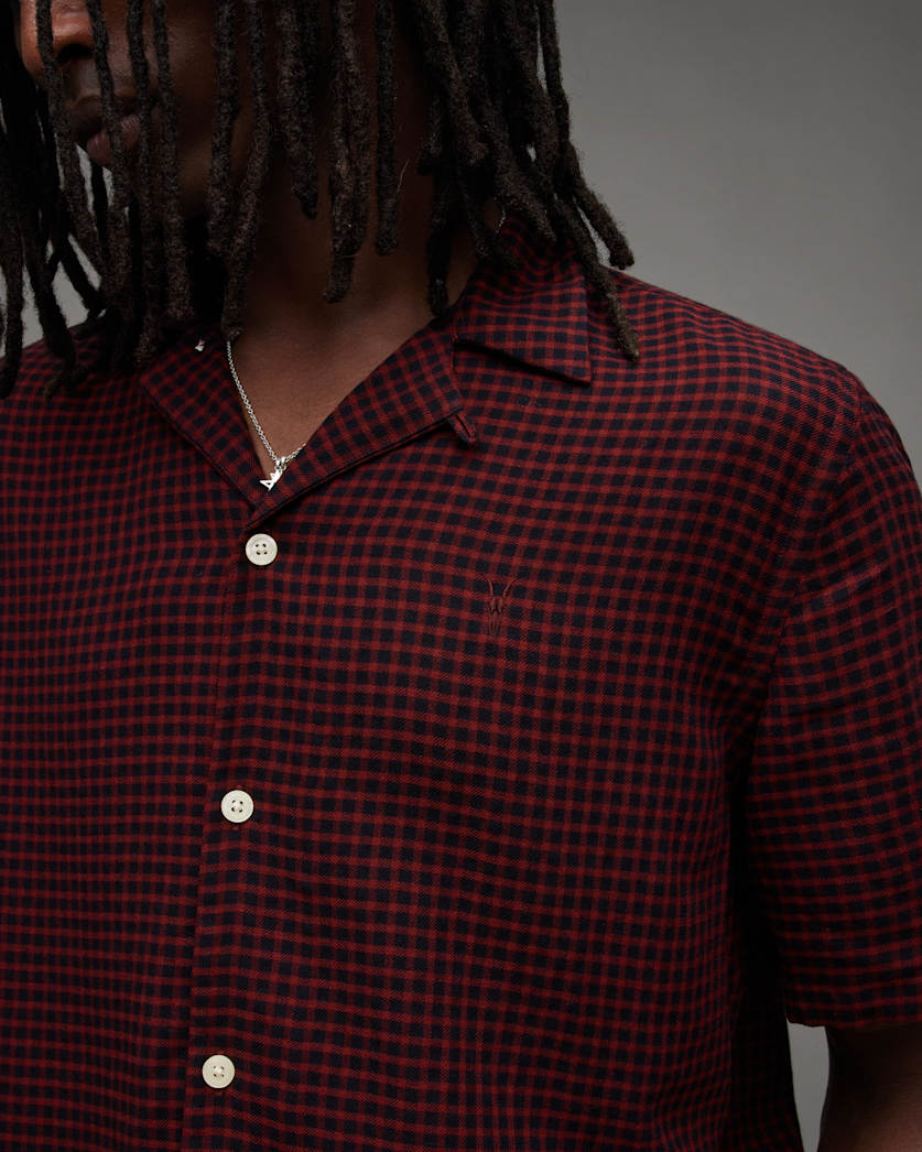 Glendale Checked Ramskull Shirt