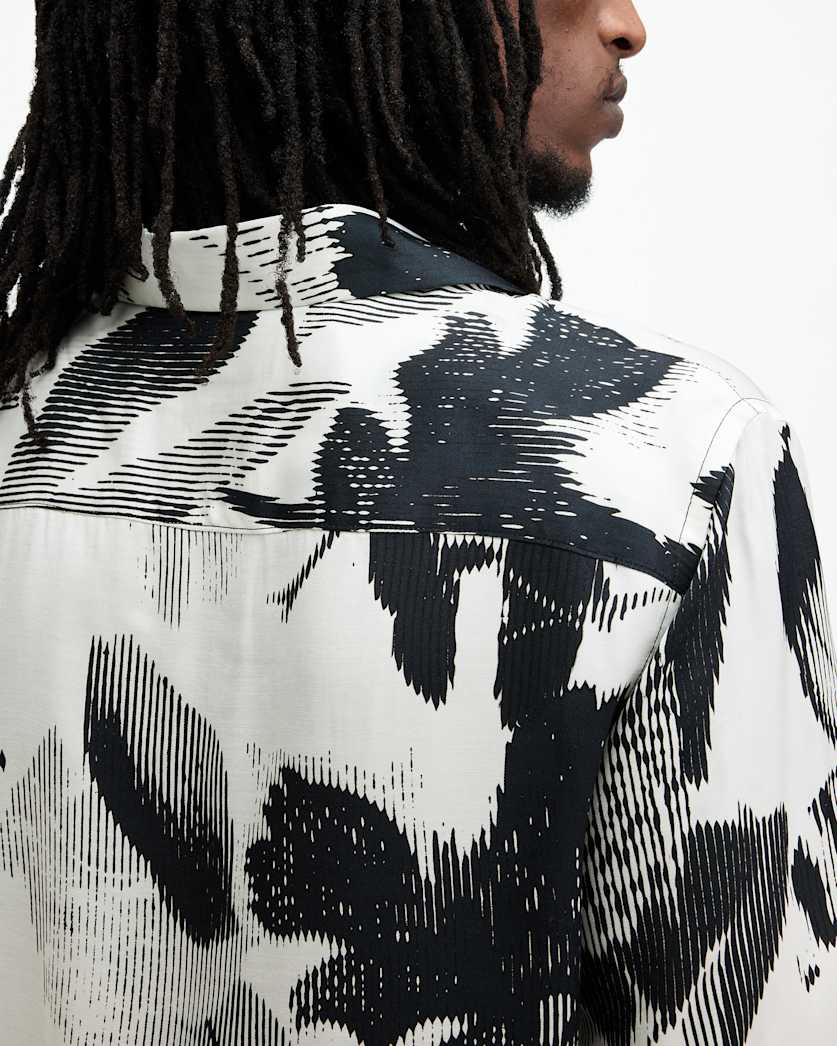 Frequency Printed Relaxed Fit Shirt