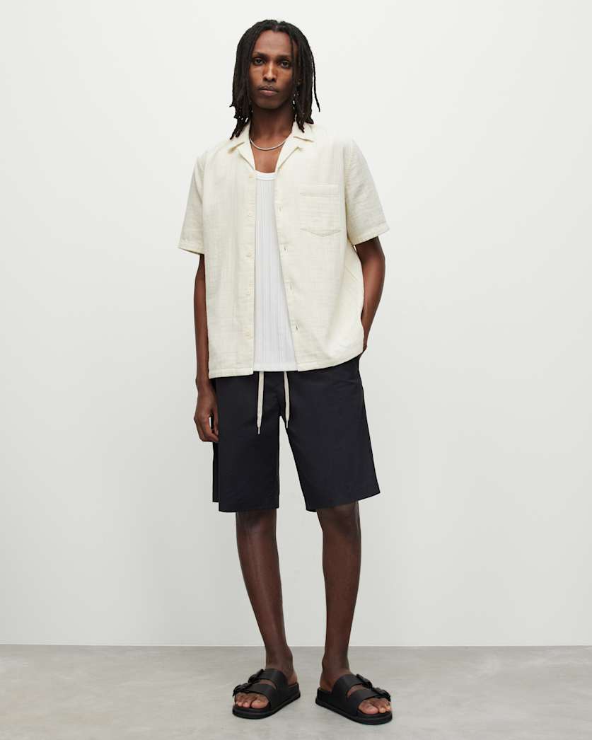 Vedra Short Sleeve Texture Relaxed Shirt