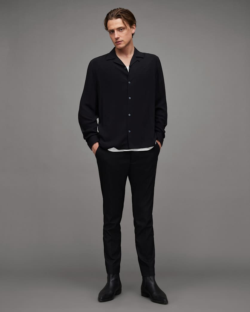 Venice Revere Collar Ramskull Shirt