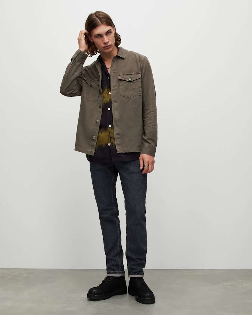 Spotter Long Sleeve Military Overshirt