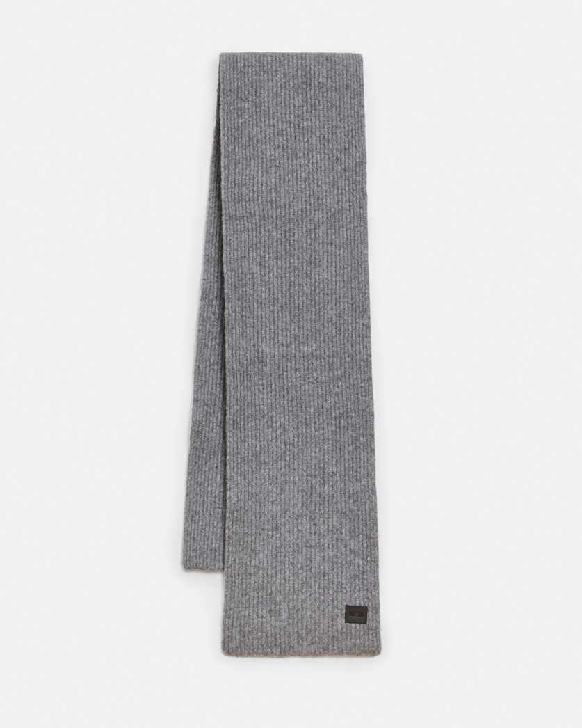 Nevada Ribbed Wool Blend Scarf