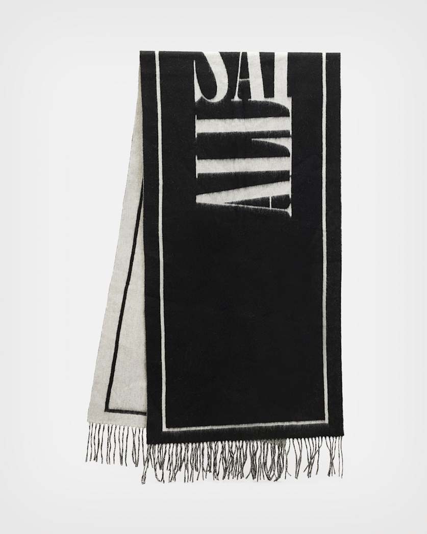 Oppose Logo Wool Scarf