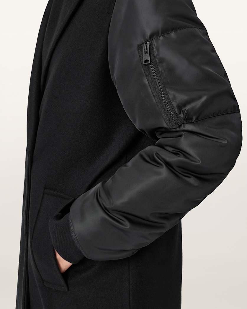 Paulah Wool Blend Double Breasted Coat