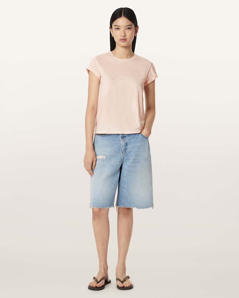 Anna Striped Cotton T-Shirt