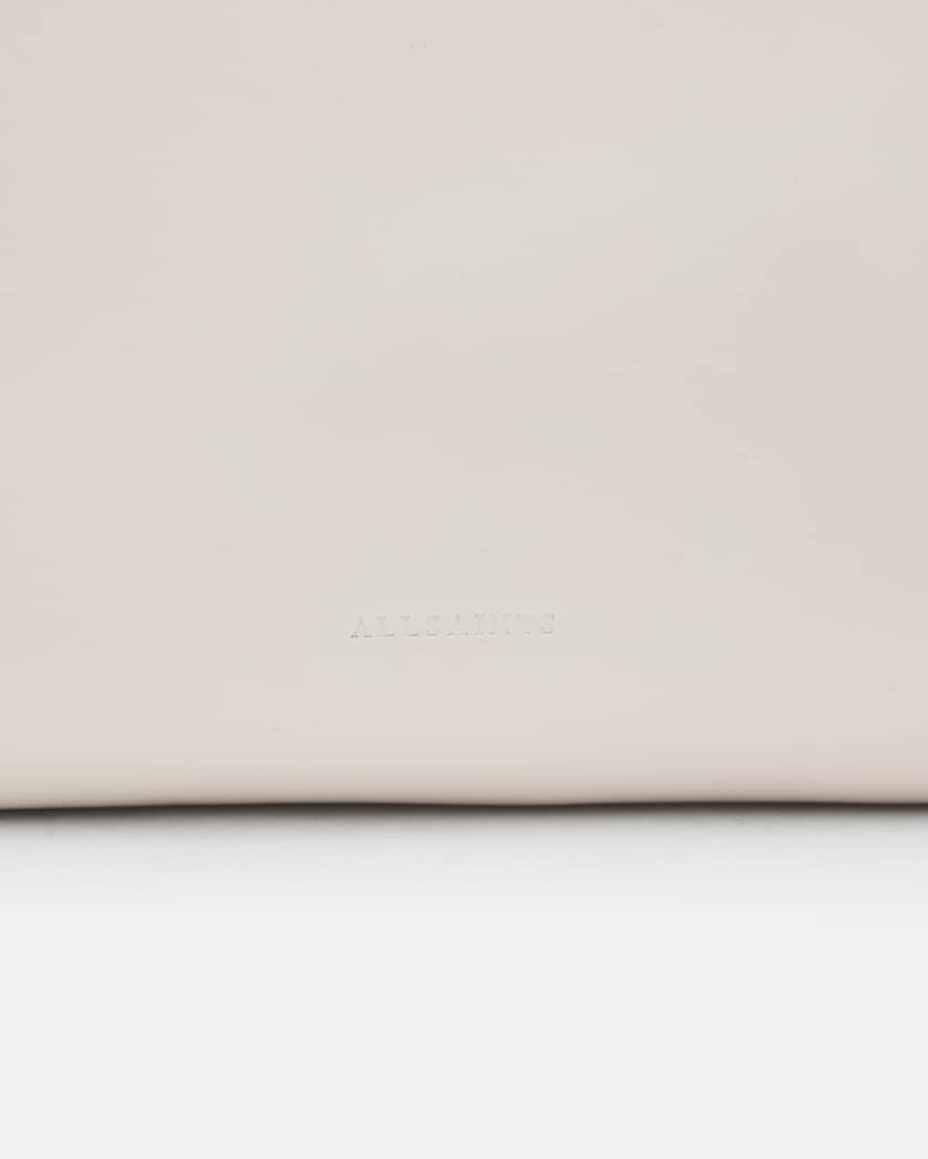 Anais Zipped Leather Pouch Bag