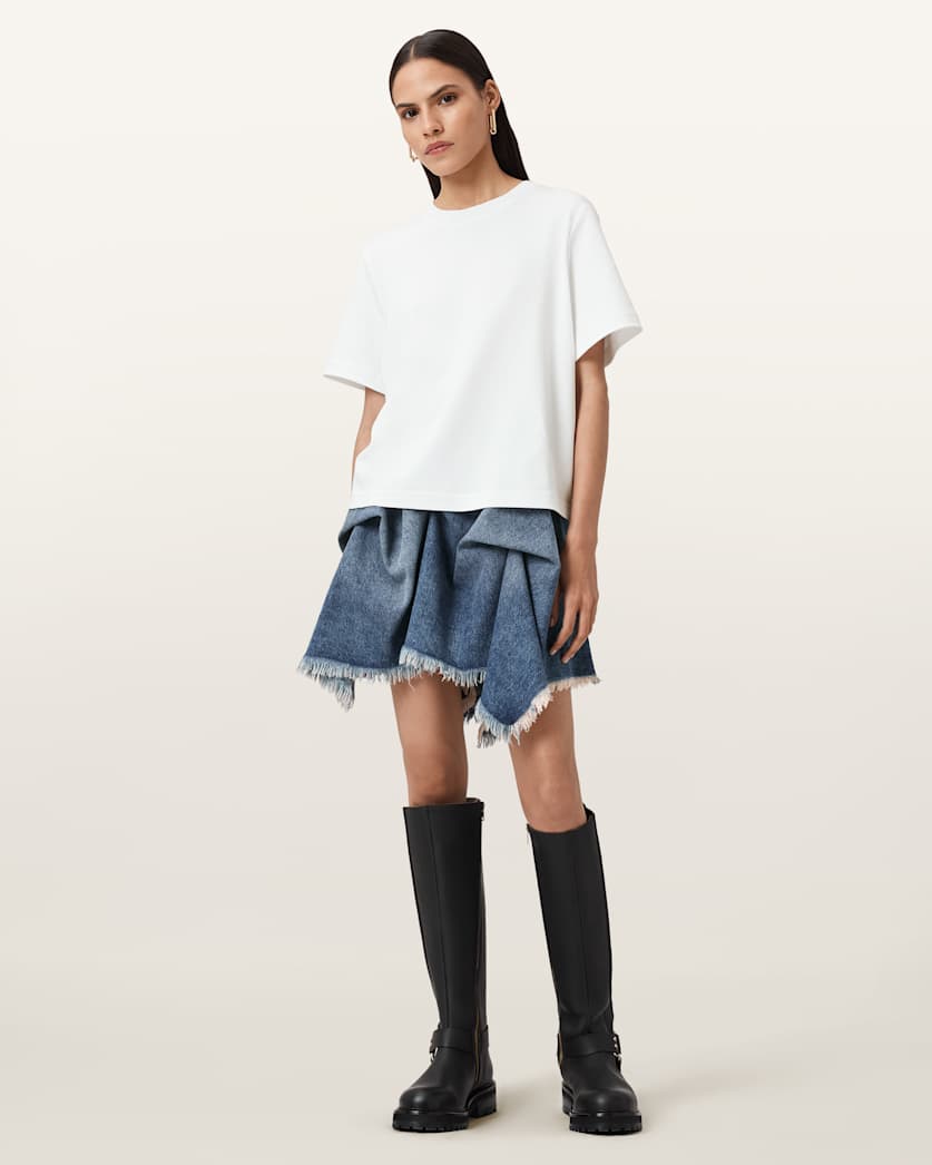 Lisa Boxy Crew Neck T-Shirt