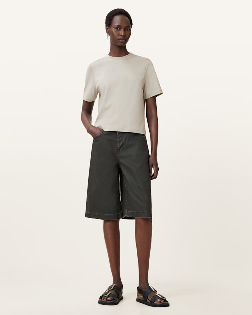 Lisa Boxy Crew Neck T-Shirt