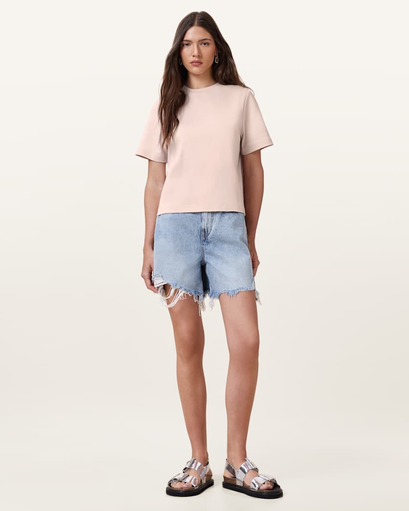 Lisa Boxy Crew Neck T-Shirt