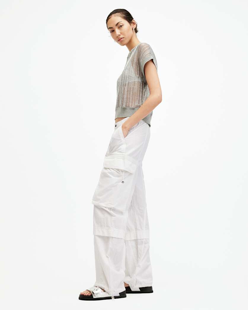 Barbara Adjustable Cuffed Cargo Trousers