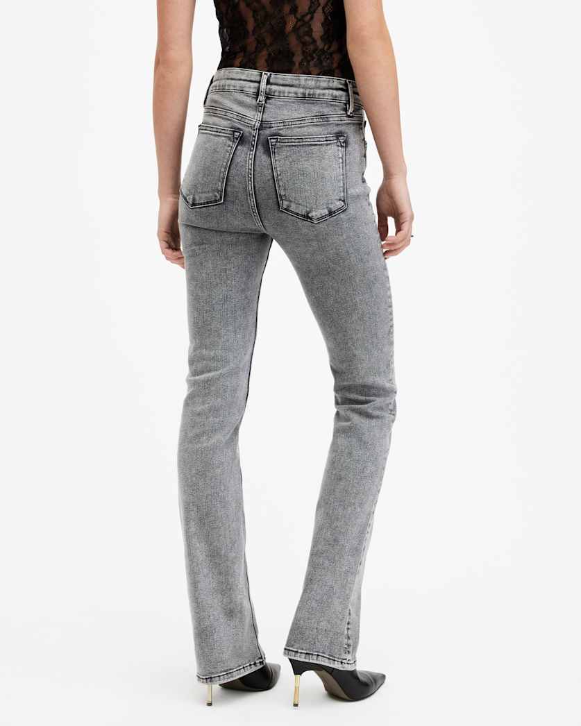 Haldan Slim Bootcut Stretch Denim Jeans