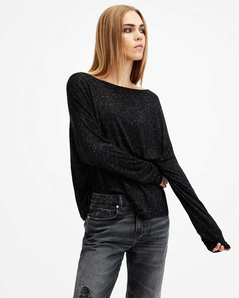 Rita Shimmer Relaxed Fit T-Shirt