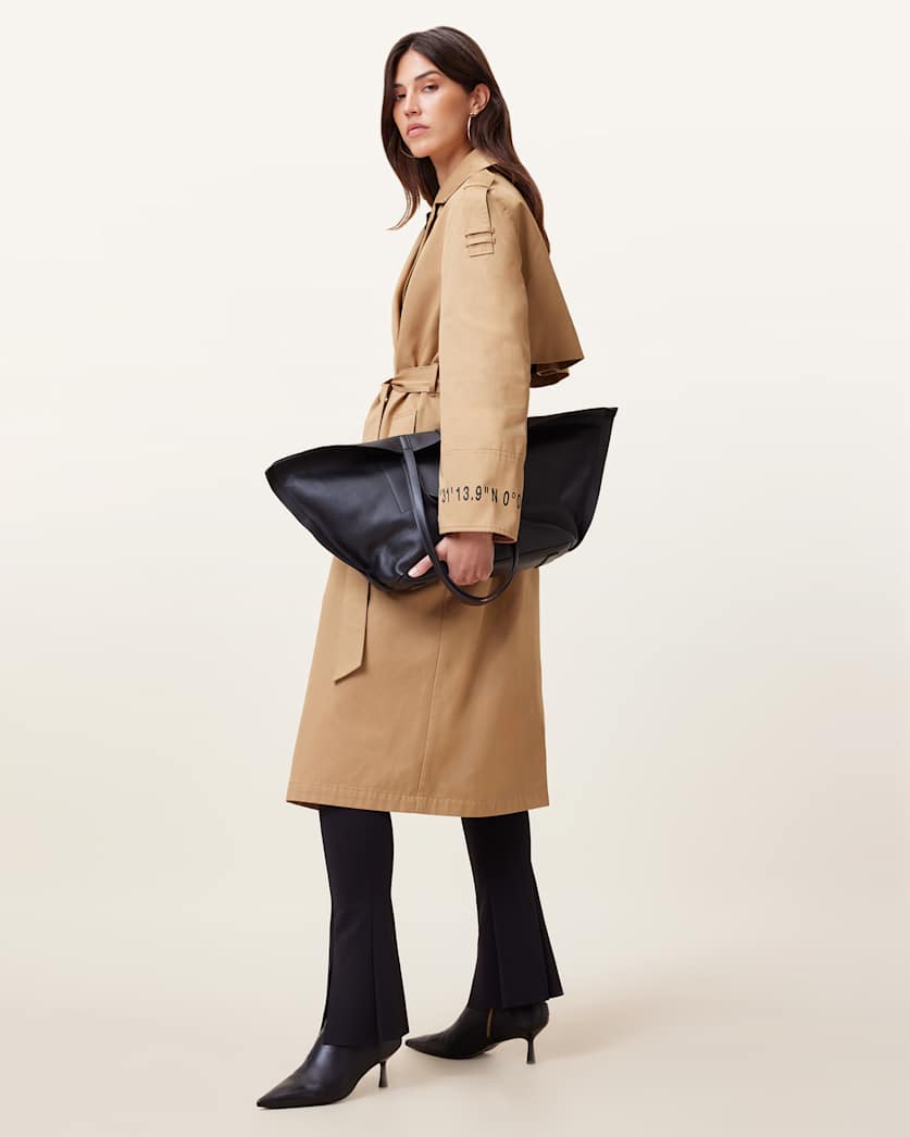 Demmi Oversized Belted Trench Coat