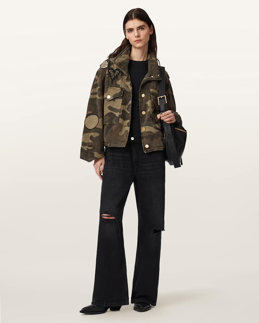 Clay Camo Patch Jacket