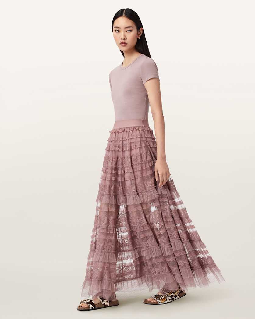 Arlea Tulle Maxi Skirt