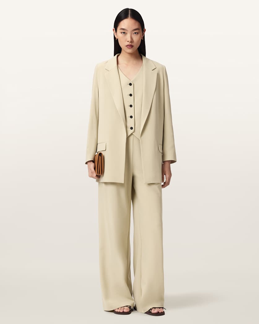 Aleida Lightweight Wide-Leg Trousers