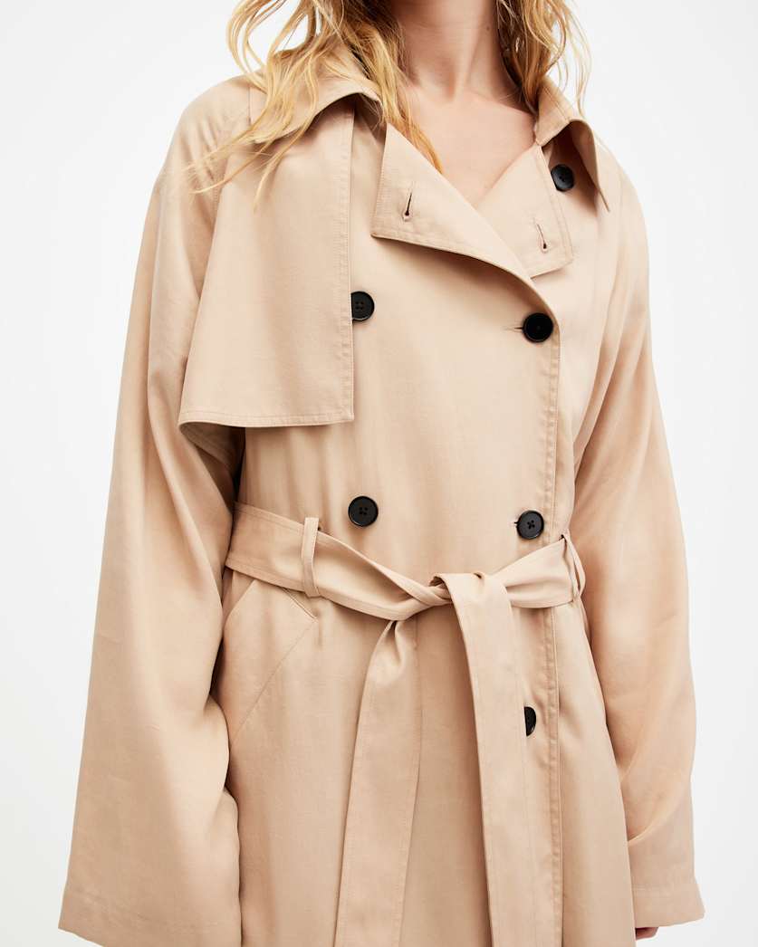 Beige Zalando Cappotto Stradivarius Zalando Trenchcoat Only Beige