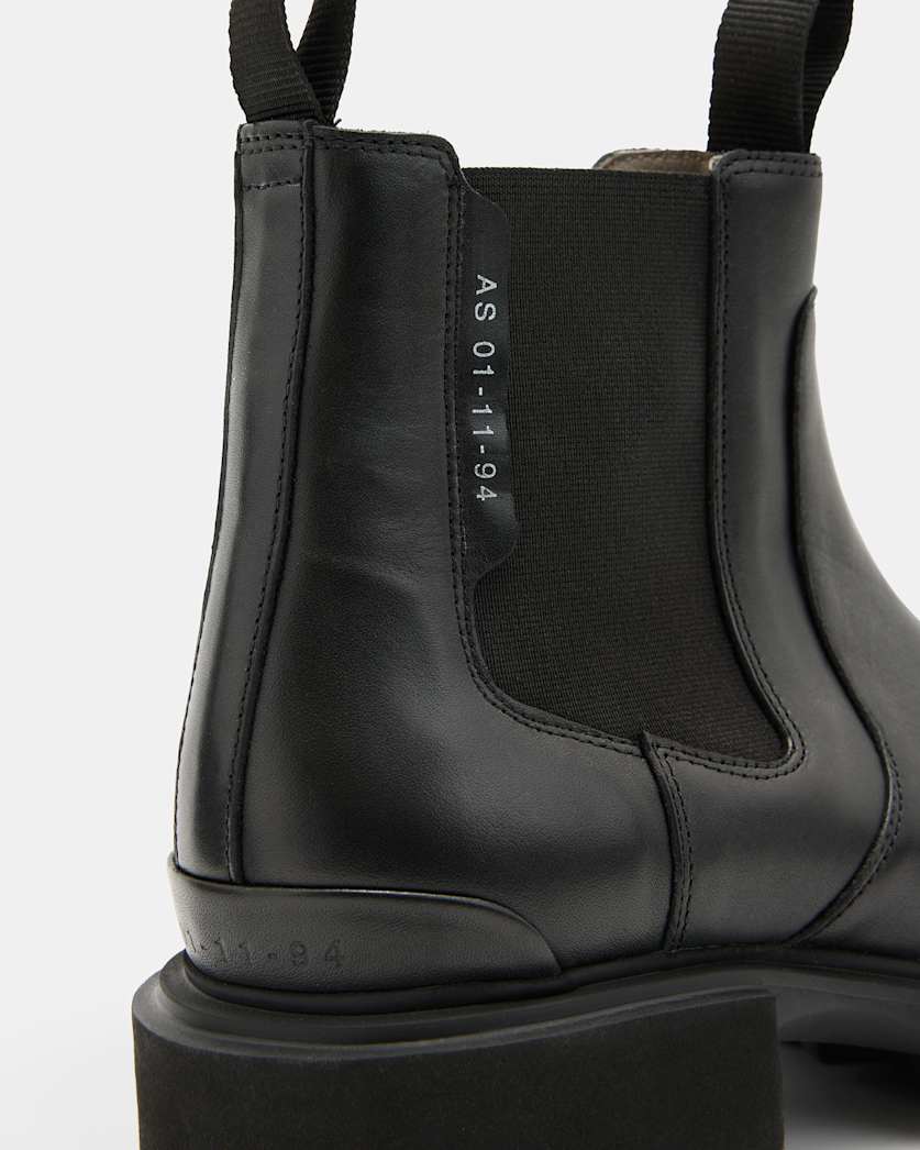 Ada Leather Ankle Boots