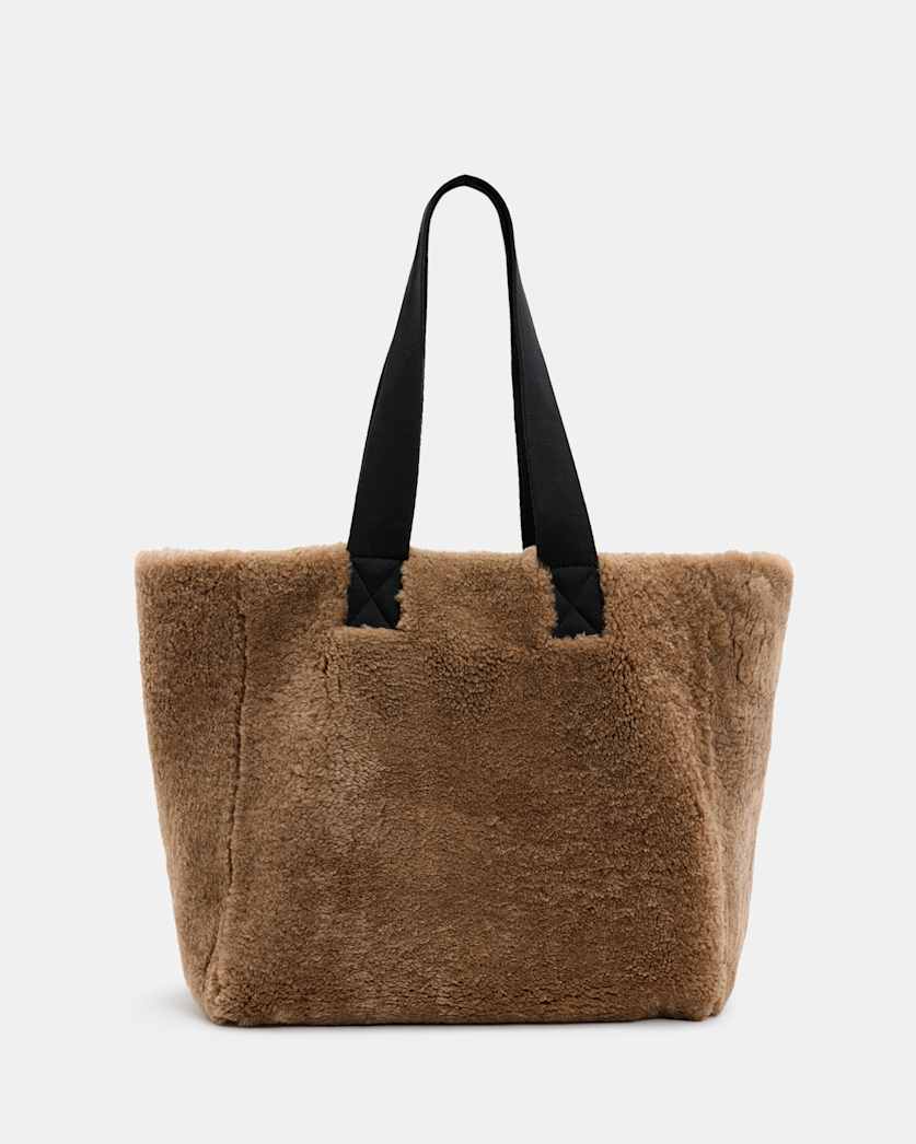 Izzy Reversible Shearling Tote Bag