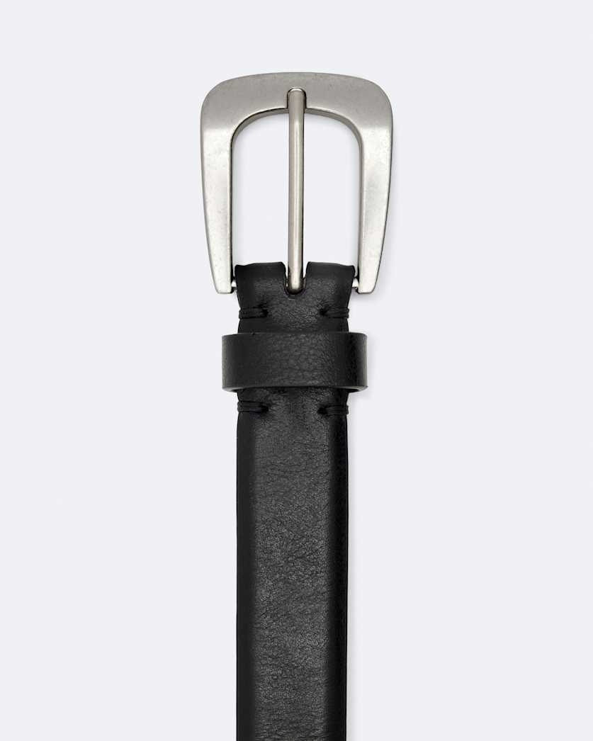 Romy Metal-Tipped Leather Belt
