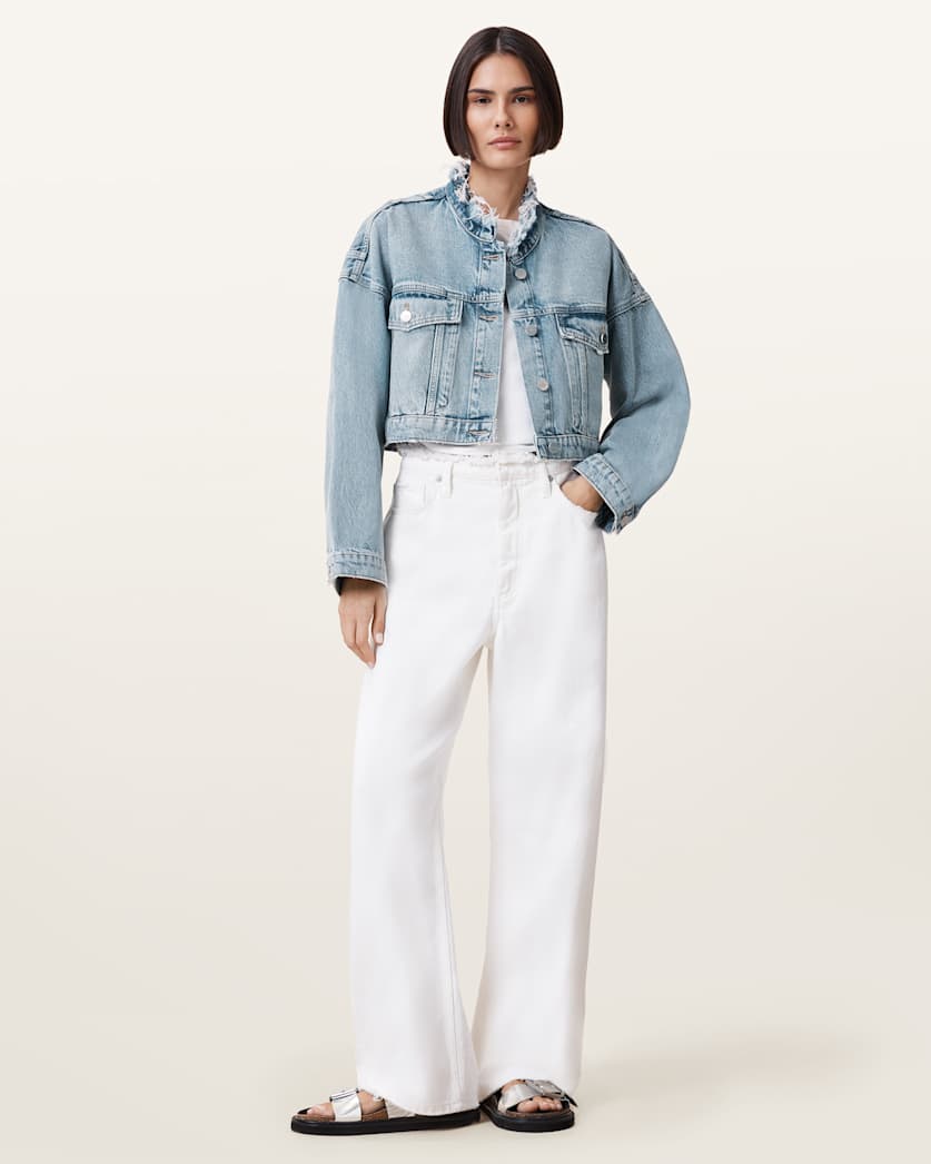 Sonny Cropped Oversized Jacket