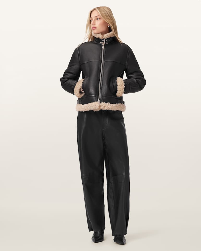 Lorel Shearling Flying Jacket