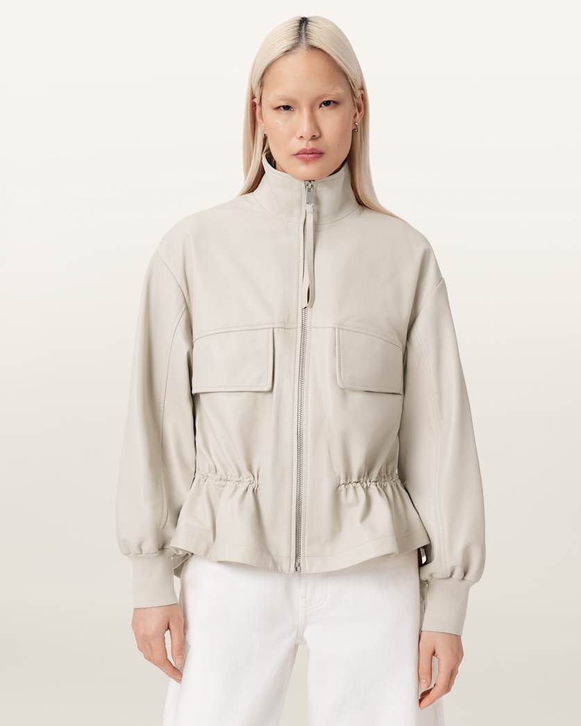 Flor Leather Jacket