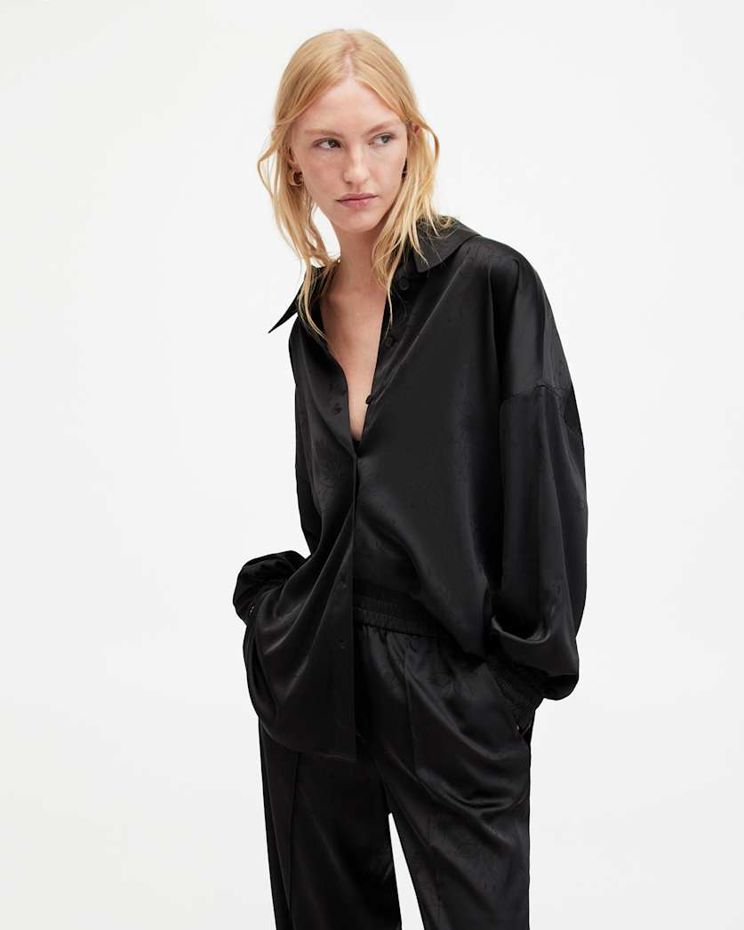 Charli Relaxed Fit Jacquard Shirt