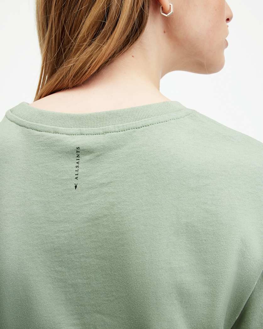 Mallinson Cropped Slim Wrap Over T-Shirt