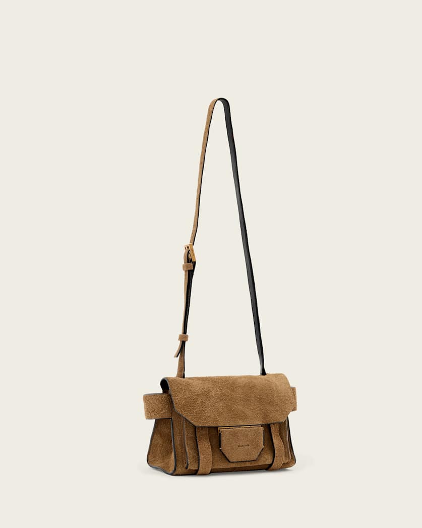 Ursa Mini Suede Crossbody Bag