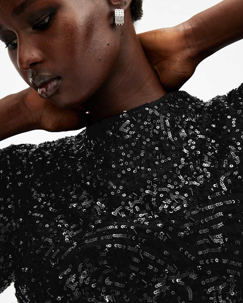 Ivy Embellished Cropped Top