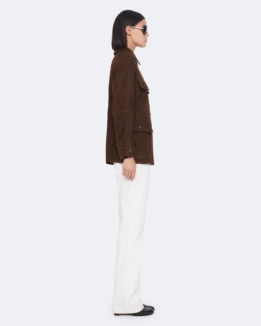 Roiya Suede Hunting Jacket