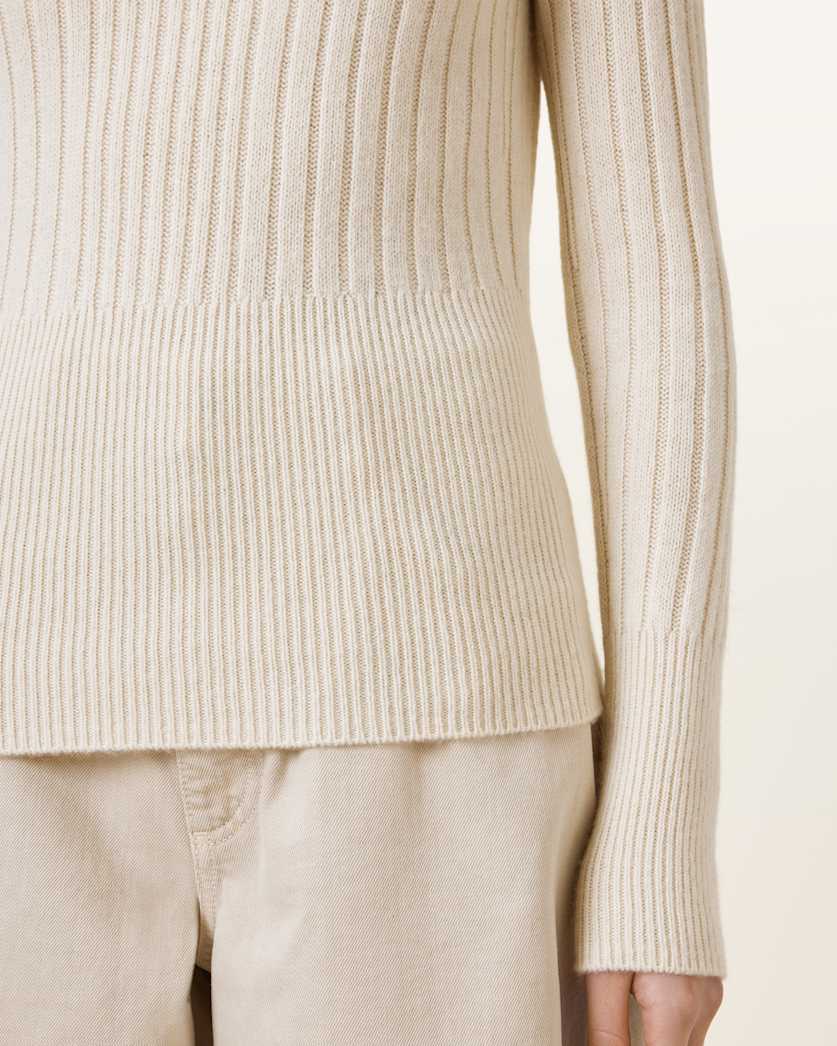 Maya Ribbed Cashmere Jumper