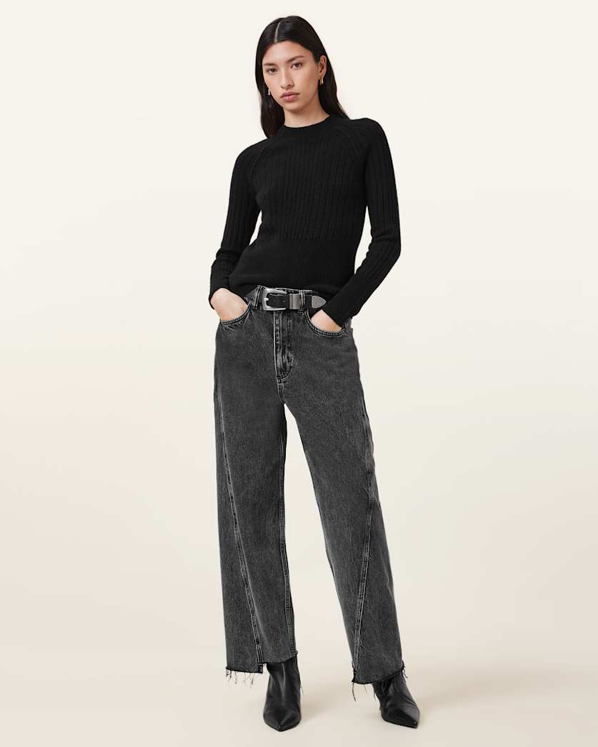 Maya Ribbed Cashmere Jumper