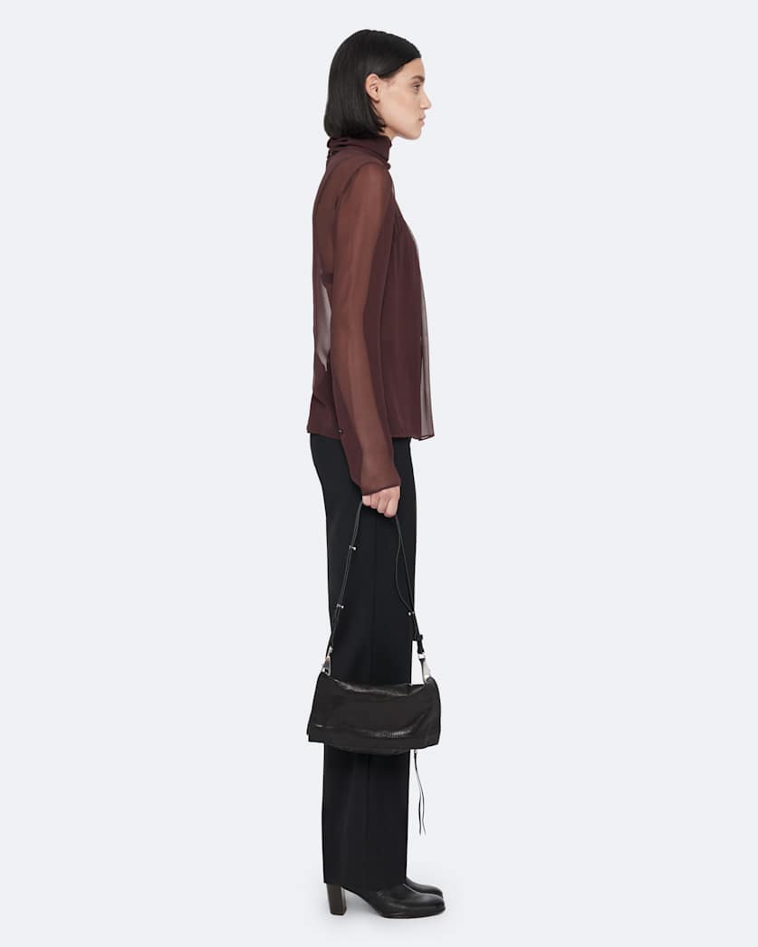 Nadia Sheer Silk Top