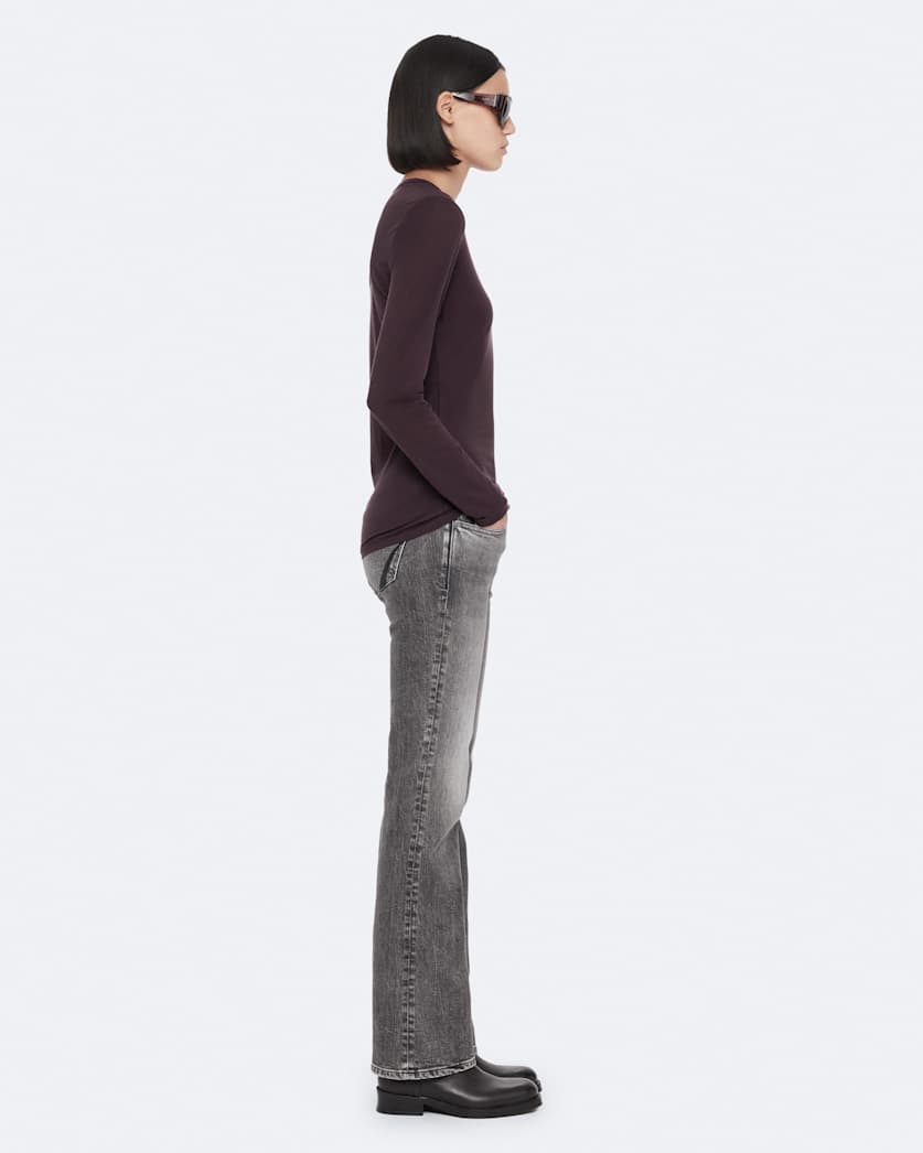 Kira Wool-Blend Long-Sleeve T-Shirt
