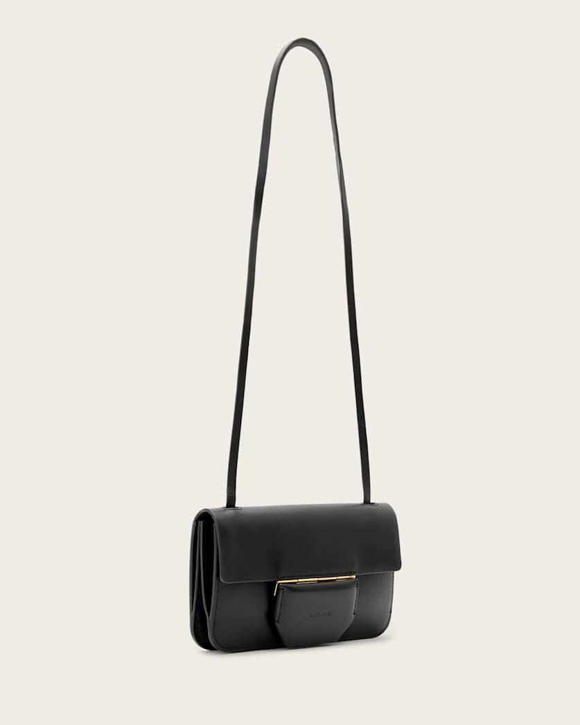 Ann Leather Crossbody Wallet Bag