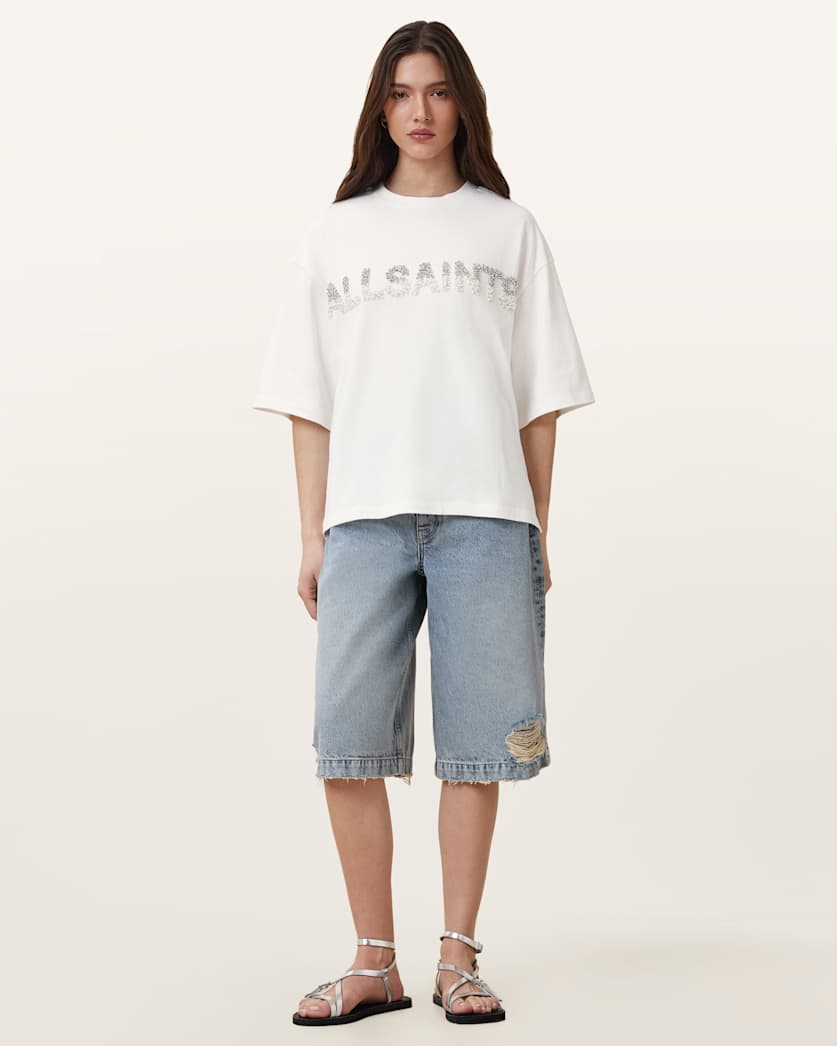Amelie Pearl Oversized T-shirt