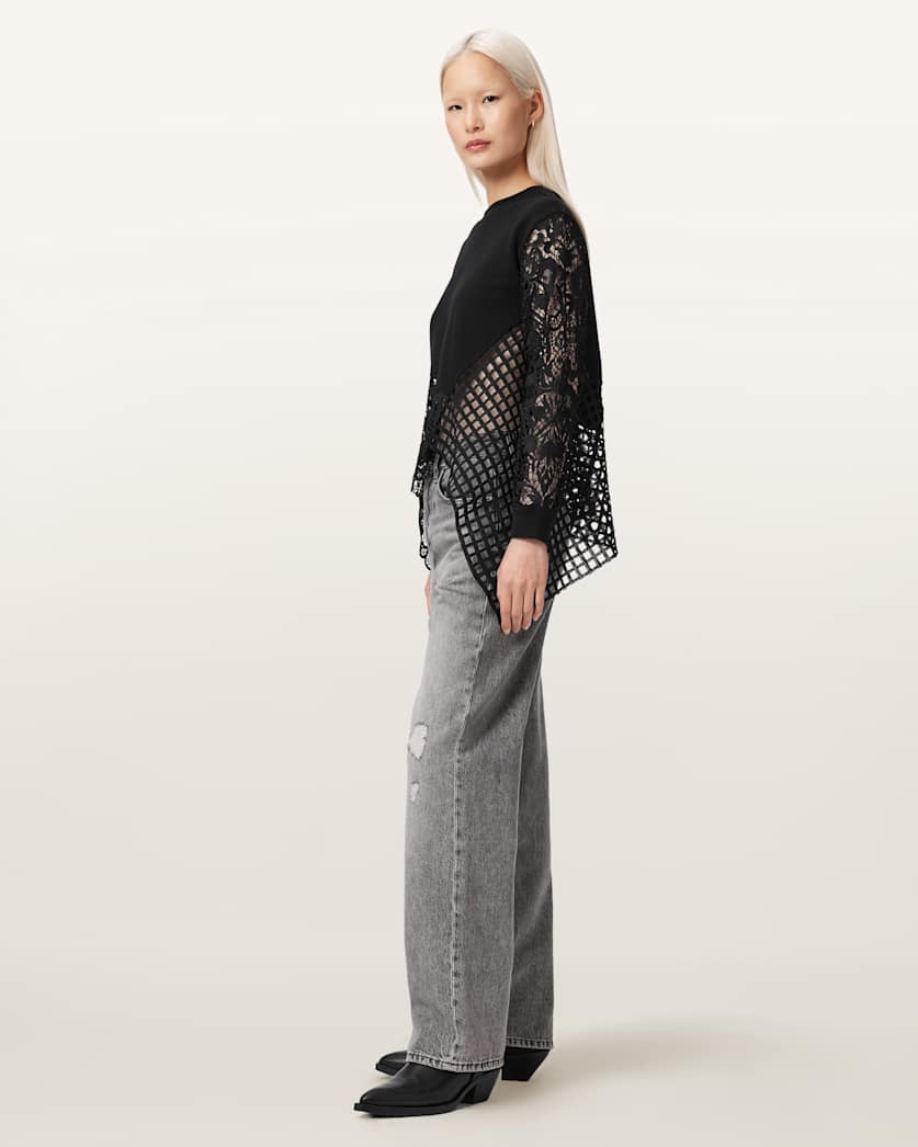 Malorie Asymmetric Cotton Top