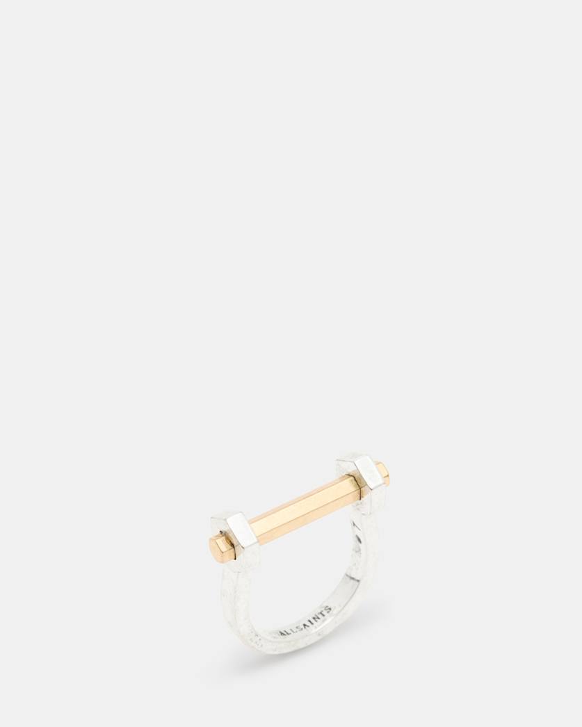 Rhea Two Tone Bangle Ring