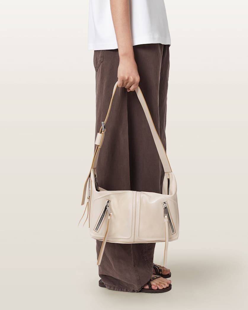 Jean Rey Leather Shoulder Bag