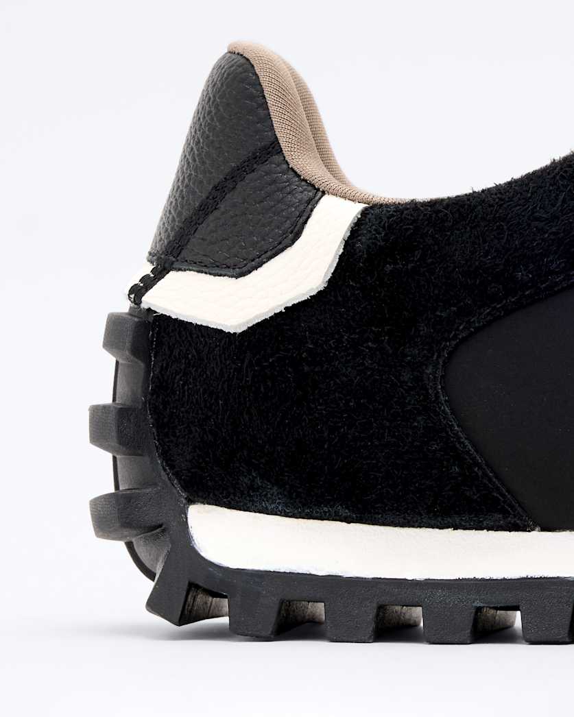 Robin Nylon And Suede Runner Trainers