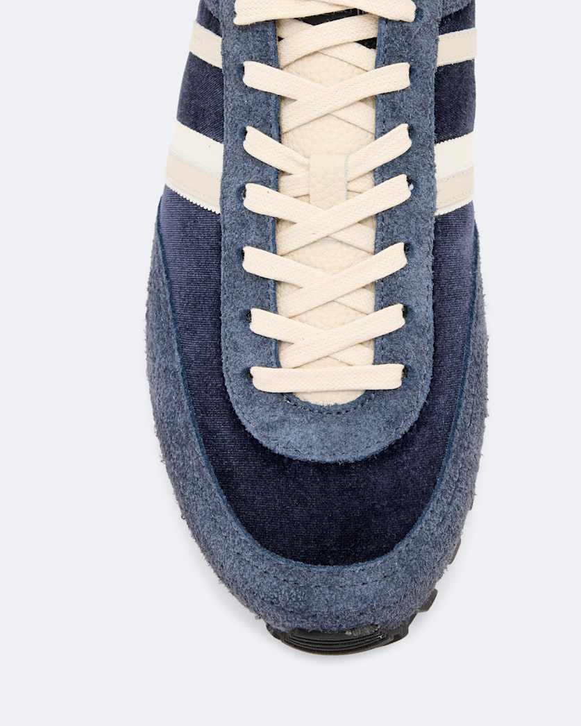 Robin Nylon And Suede Runner Trainers
